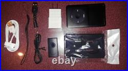 1tb Sd Super Ipod Classic Black Rockbox 6th Gen! Lg Superbattery 180hrs! +bonus