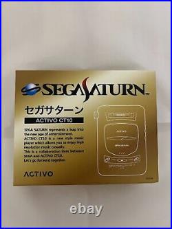 ACTIVO CT10 CT10-SS-GRY Sega Saturn High Resolution Digital Audio Player withBox