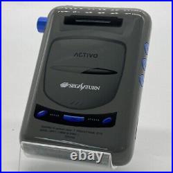ACTIVO CT10 CT10-SS-GRY Sega Saturn High Resolution Digital Audio Player withBox