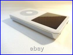 APPLE iPOD CLASSIC 5.5. GEN. WHITE 80GB. WOLFSON CHIP. NEW BATTERY