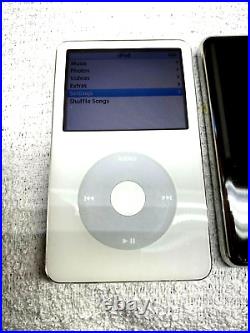 APPLE iPOD CLASSIC 5.5th White 128GB SSD Wolfson DAC Excellent Grade A