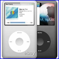 Apple iPod Classic 5th, 6th, or 7th Generation (30GB, 60GB, 80GB, 120GB, 160GB)