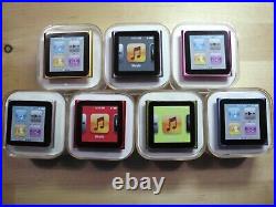 Apple iPod Nano 6th Gen. 8, 16 GB new, unused with new battery all colors