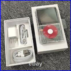 Apple iPod Video 5th Gen Classic 256GB SSD Flash Memory Transparent Red