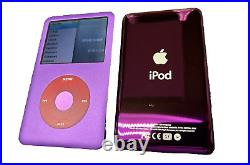 Apple iPod classic 6th Generation 80GB Purple Pink Purple Back