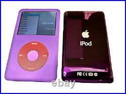 Apple iPod classic 6th Generation 80GB Purple Pink Purple Back