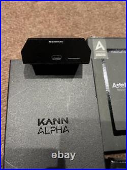 Astell & Kern KANN ALPHA Onyx Black Hi Res Digital Audio Player Portable
