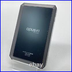 Audio-opus OPUS#1 Black High Resolution Digital Audio Player Used