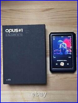 Audio-opus The Bit OPUS#1 Black High Resolution Digital Audio Player withBox Used