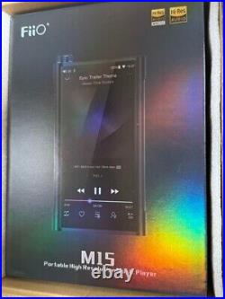 FiiO M15 Portable High Resolution Music Player Flagship English language