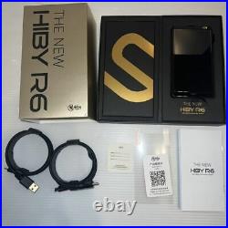 Hiby R6 Digital Audio Portable Player Black Hi-Fi Audio Android Bluetooth DAP