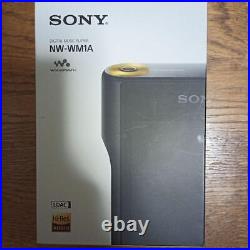 High Performance Digital Audio Player Sony NW-WM1A used japan