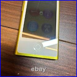 IPod nano 7th generation 16GB yellow japan