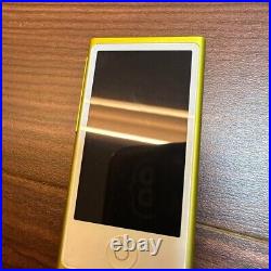 IPod nano 7th generation 16GB yellow japan