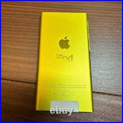 IPod nano 7th generation 16GB yellow japan