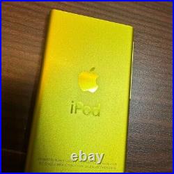 IPod nano 7th generation 16GB yellow japan