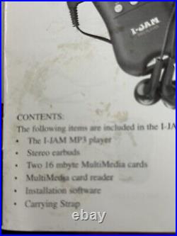 I-Jam MP3 Digital Audio Music Player Portable High Speed Recording FM Stereo