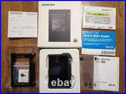 ONKYO DP-S1 Digital Audio Player Black High-Resolution Frame Case Bundle item