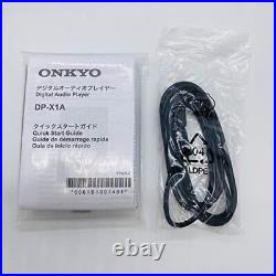 ONKYO Digital Audio Player DPX1A(B) High Resolution Compatible
