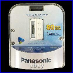 Panasonic SV-MP010 1 GB MP3 Digital Audio Music Player White NEW SEALED Y2K