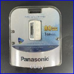 Panasonic SV-MP010 1 GB MP3 Digital Audio Music Player White NEW SEALED Y2K