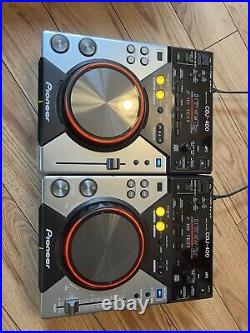Pioneer Cdj-400 Digital CD Deck With Mp3 And Usb Audio Sold As A Pair