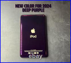 Restocked -512GB 1TB 2TB Dark Purple iPod Classic 7th Gen Taptic- 3000mah