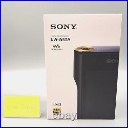 SONY NW-WM1A WM1 Series Portable Digital Audio Player Walkman Black Used JP