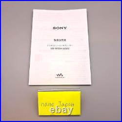 SONY NW-WM1A WM1 Series Portable Digital Audio Player Walkman Black Used JP