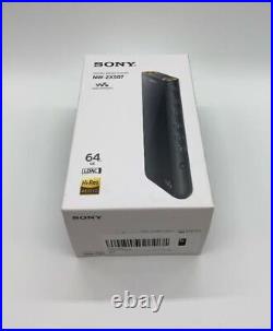 SONY WALKMAN 64GB Hi-Res ZX Series Audio Player NW-ZX507 Black English Language