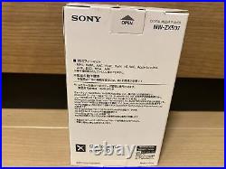 SONY WALKMAN NW-ZX507 64GB Hi-Res ZX Series Audio Player Black Box JPN