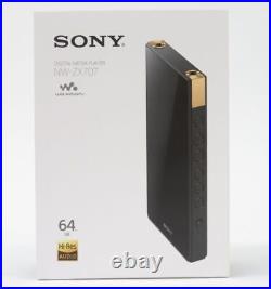 SONY WALKMAN NW-ZX707 64GB Hi-Res ZX Series Audio Player Black English Language