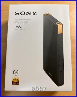 SONY WALKMAN NW-ZX707 64GB Portable Player High-Resolution Sound High-End Model