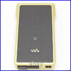 SONY WALKMAN WM Series NW-WM1Z Gold Digital Audio Player Tested Bundle Case