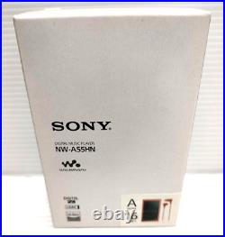 SONY Walkman A Series 16GB NW-A55HN R Audio Player Japanese model Twilight Red