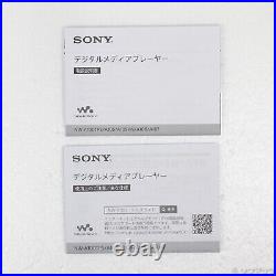 SONY Walkman NW-A105 Black 16GB Portable Audio Player Hi-Res English instruction