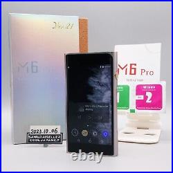 Shanling M6 Pro Portable Audio Player 64GB T-Gold bundle Box and Case Japan Used