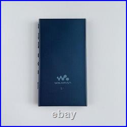 Sony NW-A105 Blue Walkman Portable Audio Player High Res English can be set