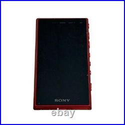 Sony NW-A105 Red Walkman Portable Audio Player High Res English JP Working