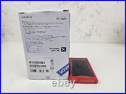 Sony NW-A55 Walkman Hi-Res Digital Audio Player Twilight Red Tested Working