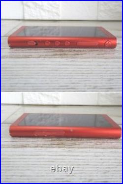 Sony NW-A55 Walkman Red Digital Audio Player MP3 Bluetooth English instruction